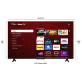 Wholesale-TCL 55S4R Class S-Series 4K UHD HDR LED Smart TV with Roku TV 55"-Smart TV-Electro Vision Inc