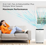 Wholesale-TCL H7P38W Smart Portable Air Conditioner 7,000 BTU-Portable AC-Electro Vision Inc
