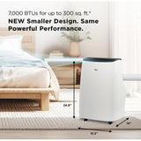 Wholesale-TCL H7P38W Smart Portable Air Conditioner 7,000 BTU-Portable AC-Electro Vision Inc