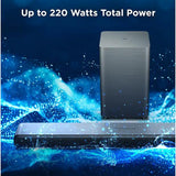 Wholesale-TCL S55H S-Class Soundbar 2.1 Channel w/ Wireless Subwoofer, Dolby Atmos - Black-Soundbar-Electro Vision Inc