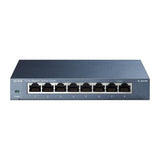 Wholesale-TP Link SG108 Desktop w/ 8-port, Gigabit Switch, 8 10/100/1000M RJ45ports-Gigabit-Electro Vision Inc