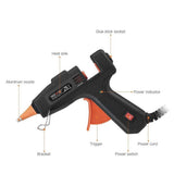 Wholesale-Tack Life Mini Hot Glue Gun 20w with 30 Pcs EVA Glue Sticks GGO20AC-Glue Gun-Electro Vision Inc