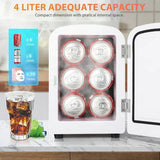Wholesale-Tacklife F4 Car Refrigerator (White) - US Plug-Refrigerator-Electro Vision Inc