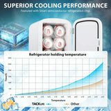 Wholesale-Tacklife F4 Car Refrigerator (White) - US Plug-Refrigerator-Electro Vision Inc
