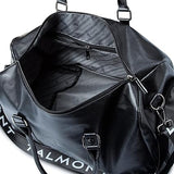 Wholesale-Talmont DUffleBag-BLK Gym Bag Men's Duffle leather Bag, Black - 17.7 inch-Electro Vision Inc