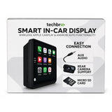Wholesale-TechBro CPLAY7 Smart in-car Display Wireless Apple Carplay and Android Auto-In-Car Display-Electro Vision Inc