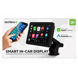 Wholesale-TechBro CPLAY7 Smart in-car Display Wireless Apple Carplay and Android Auto-In-Car Display-Electro Vision Inc