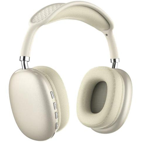 Wholesale-Techbro HED1003 Bluetooth Headphone - Beige-Headphone-Electro Vision Inc