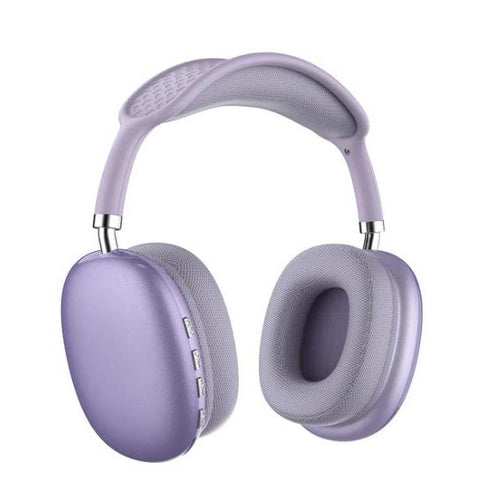 Wholesale-Techbro HED1003 Bluetooth Headphone - Purple-Headphone-Electro Vision Inc