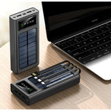 Wholesale-Techbro PTB1520 Solar Power Bank-Power Bank-Electro Vision Inc