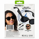 Wholesale-Techbro SG100 Smart Audio Glasses-Smart Glasses-Electro Vision Inc
