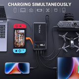 Wholesale-TenLike M100 Portable Power Station 99.9Wh Power Bank with 110V AC-Electro Vision Inc