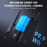 Wholesale-TenLike M100 Portable Power Station 99.9Wh Power Bank with 110V AC-Electro Vision Inc