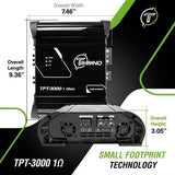 Wholesale-Timpano TPT3000 Compact Class D Full Range Digital Amplifier - 1 Ohm-Electro Vision Inc