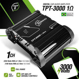 Wholesale-Timpano TPT3000 Compact Class D Full Range Digital Amplifier - 1 Ohm-Electro Vision Inc