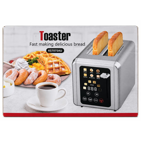 Wholesale-Toaster KST075AU Toaster (2 slice) - Stainless Steel-Toaster-Electro Vision Inc