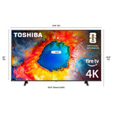 Wholesale-Toshiba 43C350NU Class C350 LED 4K UHD Smart Fire TV 43"-Smart TV-Electro Vision Inc