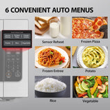 Wholesale-Toshiba MLEM62PSS Microwave Stainless Steel 2.2 CF - CERTIFIED REFURBISHED-Microwave-Electro Vision Inc