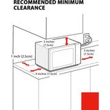 Wholesale-Toshiba MLEM62PSS Microwave Stainless Steel 2.2 CF - CERTIFIED REFURBISHED-Microwave-Electro Vision Inc