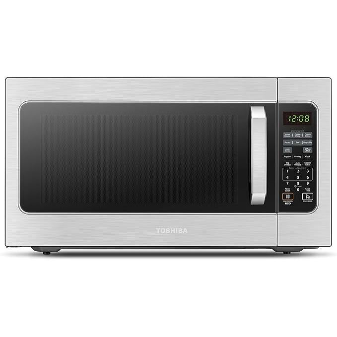 Wholesale-Toshiba MLEM62PSS Microwave Stainless Steel 2.2 CF - CERTIFIED REFURBISHED-Microwave-Electro Vision Inc