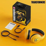 Wholesale-Transformers G06Y Bluetooth Headphones w/Charging Case - Yellow-Headphone-Electro Vision Inc