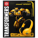 Wholesale-Transformers G06Y Bluetooth Headphones w/Charging Case - Yellow-Headphone-Electro Vision Inc