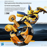 Wholesale-Transformers T23Y Metal Diecast TWS Earbuds - Yellow-Earbuds-Electro Vision Inc