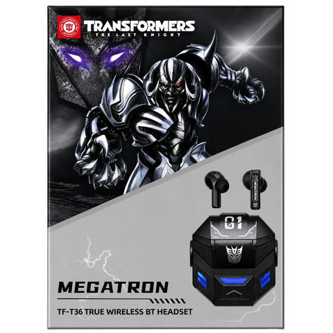Wholesale-Transformers T36BK G1 Bluetooth Headphones - Black-Headphone-Electro Vision Inc