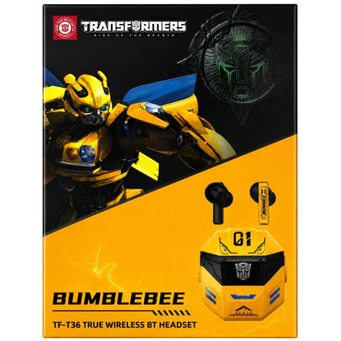 Wholesale-Transformers T36Y G1 Bluetooth Headphones - Yellow-Headphone-Electro Vision Inc