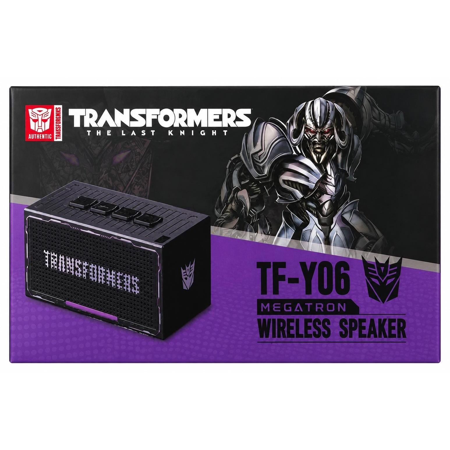 Wholesale-Transformers Y06 Boombox-Style Bluetooth Speaker - Black-Speaker-Electro Vision Inc