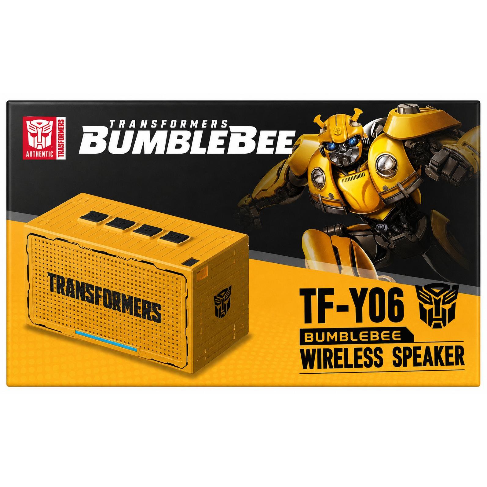 Wholesale-Transformers Y06 Boombox-Style Bluetooth Speaker - Yellow-Speaker-Electro Vision Inc