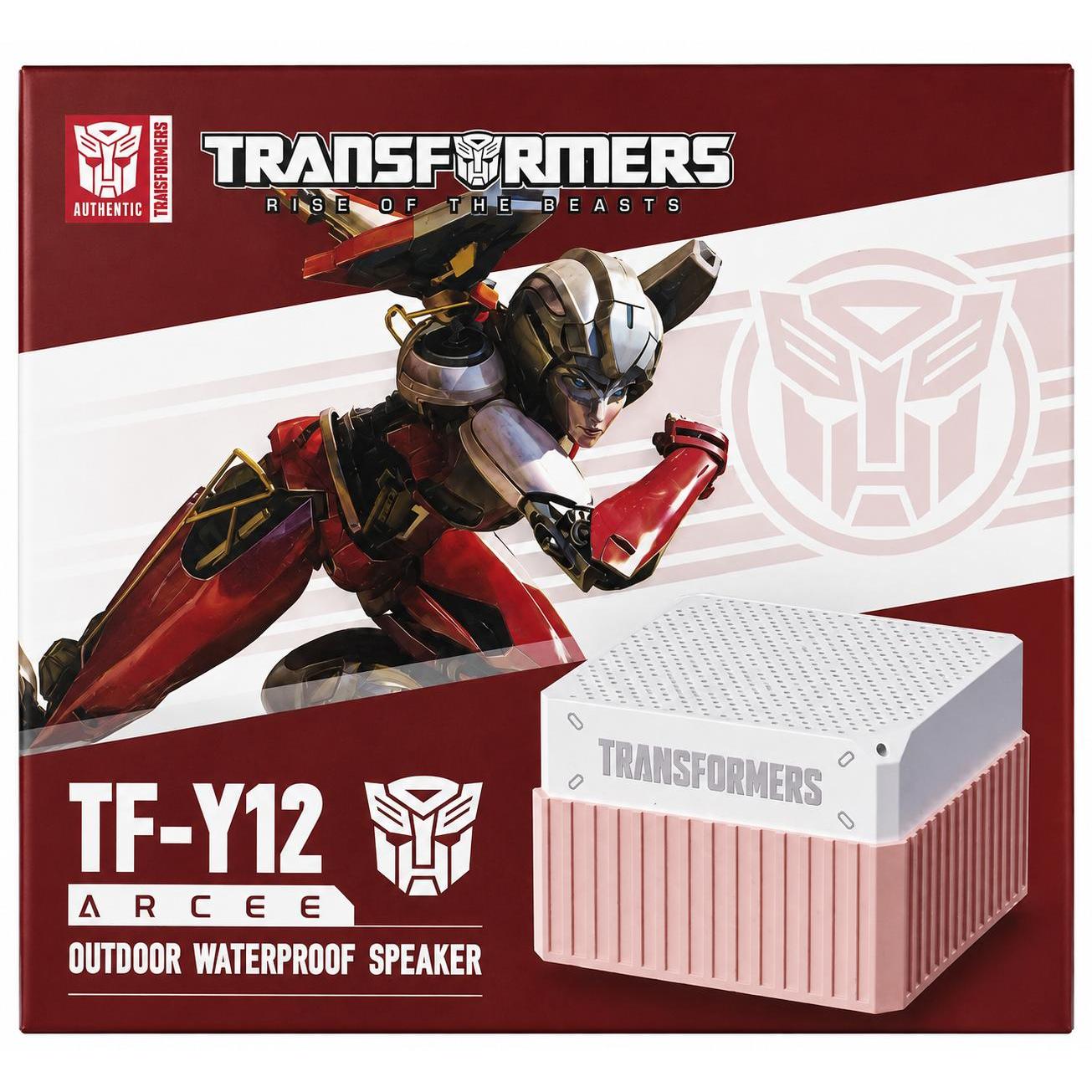 Wholesale-Transformers Y12PK Mini Waterproof Bluetooth Speaker - Pink-Speaker-Electro Vision Inc