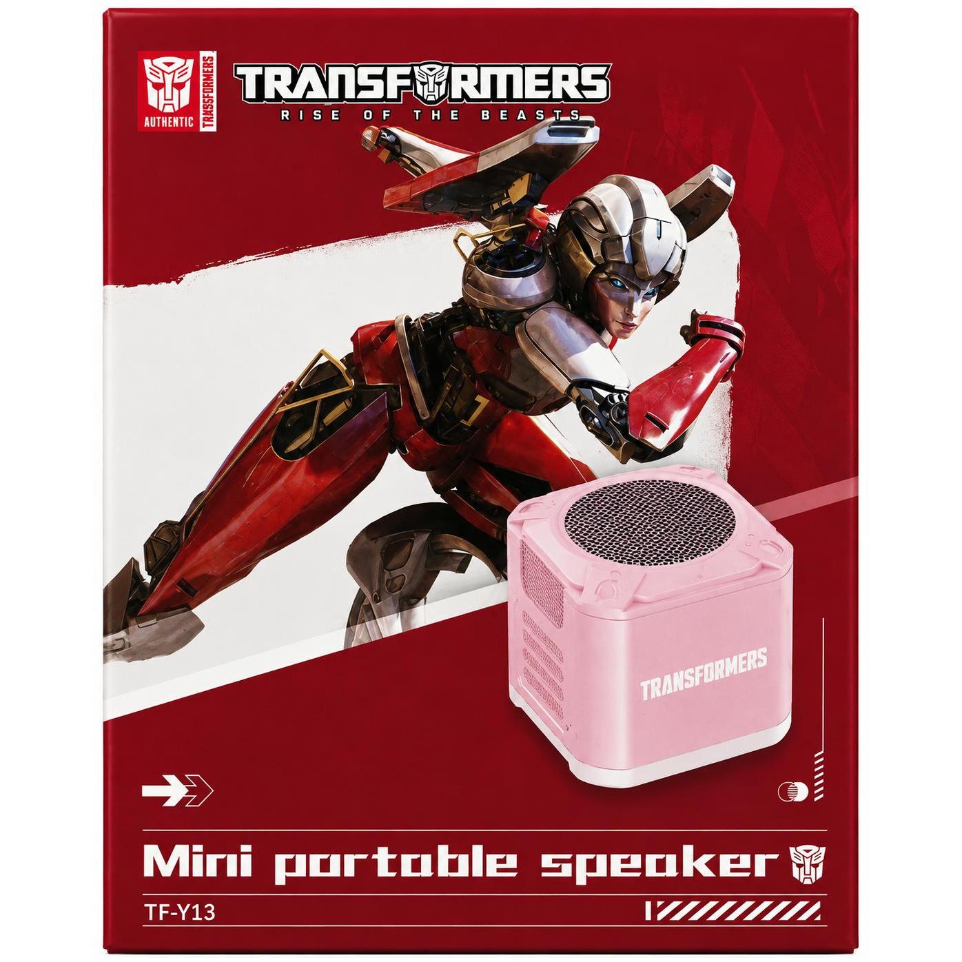 Wholesale-Transformers Y13PK Mini Bluetooth Speaker - Pink-Speaker-Electro Vision Inc