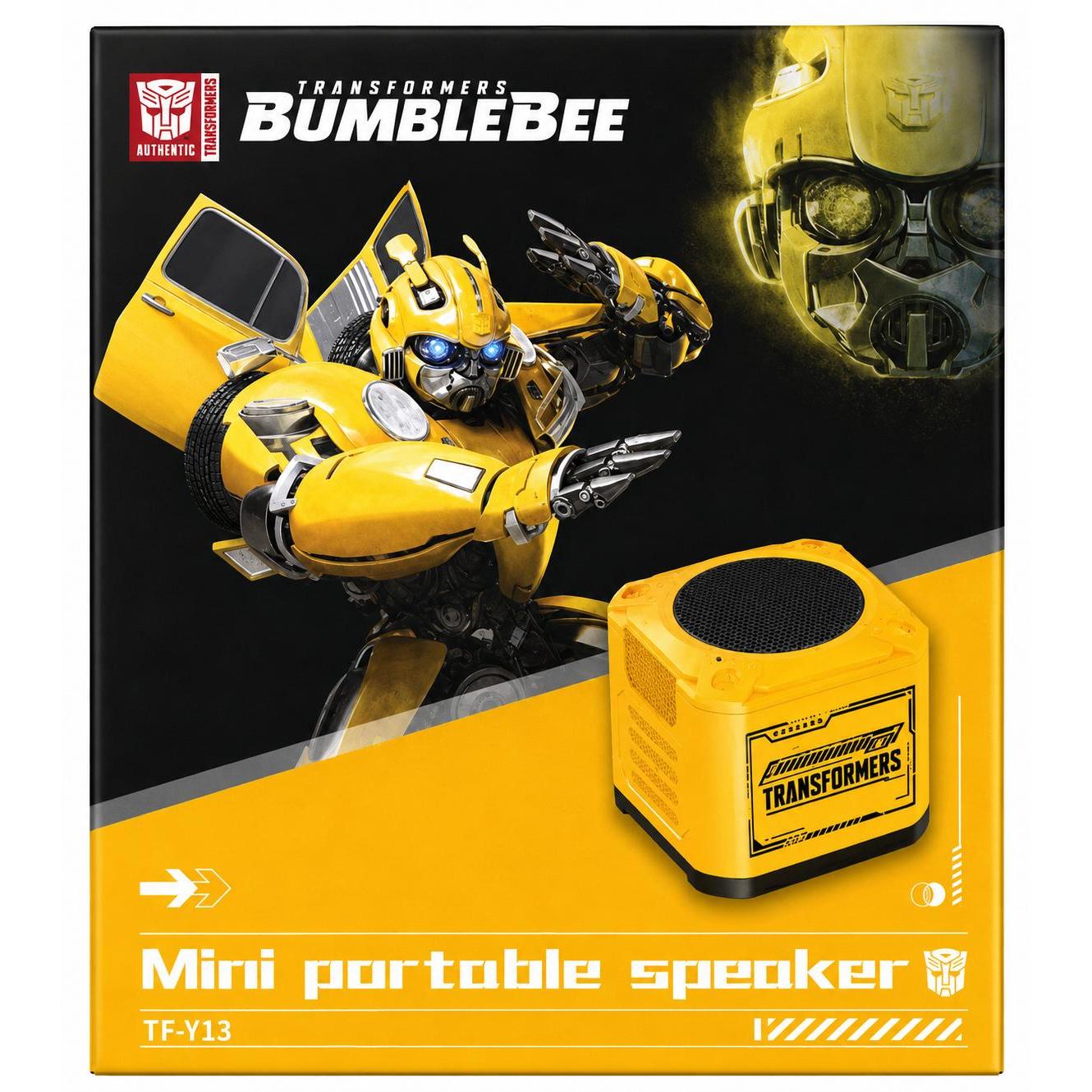 Wholesale-Transformers Y13Y Mini Bluetooth Speaker - Yellow-Speaker-Electro Vision Inc