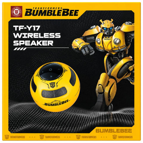 Wholesale-Transformers Y17 Bumblebee Ball Bluetooth Speaker - Yellow-Speaker-Electro Vision Inc
