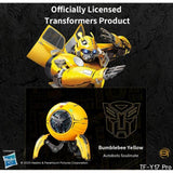 Wholesale-Transformers Y17PROY Pro Robot Bluetooth Speaker w/Tripod Legs - Yellow-Speaker-Electro Vision Inc