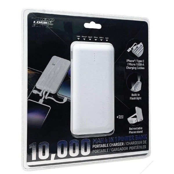 Trend Logic TL1762 10,000 mAh Power Bank w Built In USB – Electro 