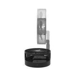 Wholesale-Trend Zone 6 inch Collapsible Desk Fan w Battery Black-Electro Vision Inc