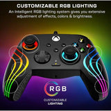 Wholesale-Turtle Beach 2002-05 Afterglow Wave Wired RGB Controller - Black-Game Controllers-Electro Vision Inc