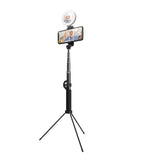 Wholesale-Tzumi ON AIR Halo Stick Pro 5" Ring Light with Extendable 5.5' Tripod-Ring Light-Electro Vision Inc