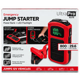 Wholesale-UltraPro 76952 Elite USB-C Jump Starter, 8000mAh, 800A, 30W-Jump Starter-Electro Vision Inc