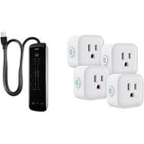 Wholesale-UltraPro UP-55144 Surge Protector, Black 7-Outlet 3ft.-Electro Vision Inc