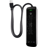 Wholesale-UltraPro UP-55144 Surge Protector, Black 7-Outlet 3ft.-Electro Vision Inc