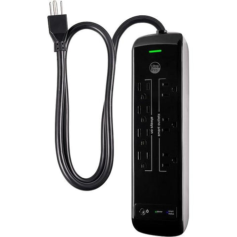 Wholesale-UltraPro UP-55144 Surge Protector, Black 7-Outlet 3ft.-Electro Vision Inc