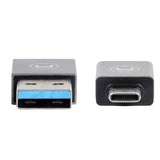 Wholesale-Unno AD4301GY Adapters OTG USB-A & USB-C-USB Adapter-Electro Vision Inc