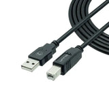 Wholesale-Unno CB4006BK Cable USB Printer 1.8m/ 6ft-USB Cable-Electro Vision Inc