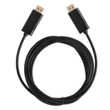 Wholesale-Unno CB4060BK Cable DisplayPort to DisplayPort 1.8m/ 6ft-Audio Cable-Electro Vision Inc