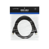 Wholesale-Unno CB4106BK Cable HDMI 1.8M / 6FT-HDMI Cables-Electro Vision Inc