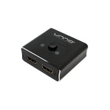 Wholesale-Unno HB1201BK Switch HDMI Bidirectional-HDMI Adapter-Electro Vision Inc