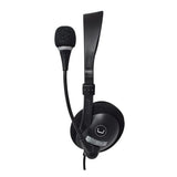 Wholesale-Unno HS7206BK Headset ACE 5+ Stereo USB-C with MIC-Headset-Electro Vision Inc